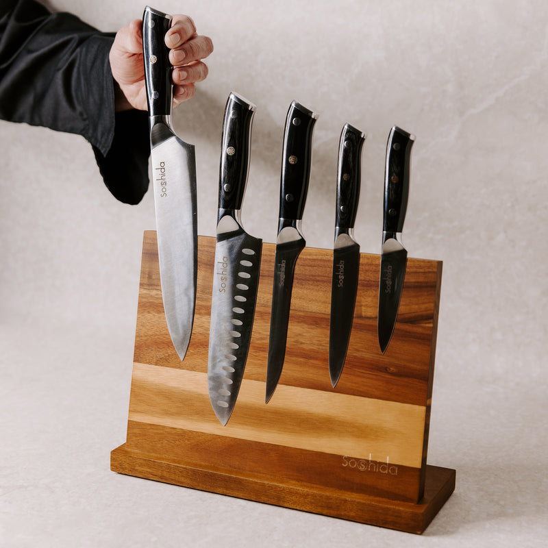 Soshida Magnetic Knife Holder Stand