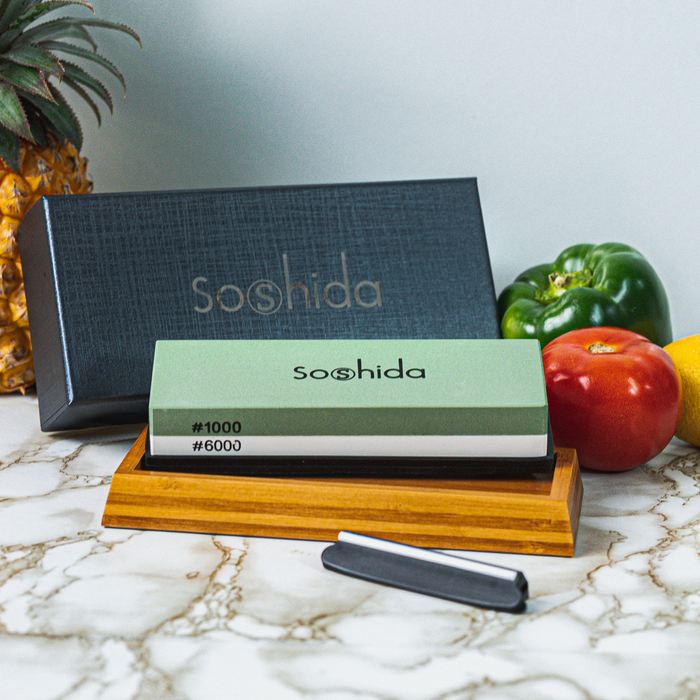 Soshida Japanese Whetstone Knife Sharpener